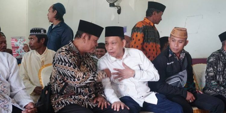 Cagub Hamzah Isa di Pohuwato beberapa waktu lalu.