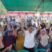 Calon Bupati Bone Bolango nomor urut 2 Amran Mustapa usai kampanye dialogis di Kecamatan Suwawa, Bone Bolango.