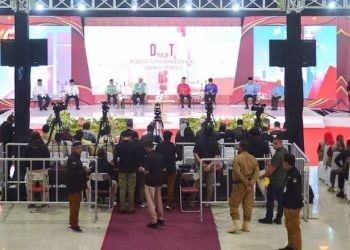 Debat terakhir Pilgub Gorontalo yang berlangsung Rabu 20 November 2024 kemarin.