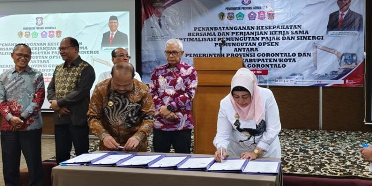 Pemprov-Pemkab Pohuwato Bersinergi Tingkatkan Pajak Daerah