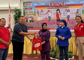 Event OBRAL yang digelar untuk pelanggan setia Alfamart cabang Gorontalo, bertempat di Hotel Fox Kota Gorontalo, Sabtu (30/11/2024)