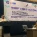 Ketua DPRD Kota Gorontalo Irwan Hunawa saat memberikan sambutan di Hotel Grand Q, Senin (23/12/2024) (Rama/Gopos)