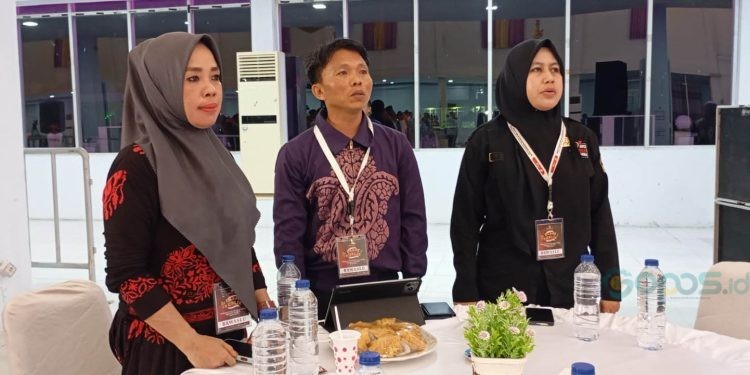 Bawaslu Pohuwato turut mengawasi pelaksanaan debat terakhir paslon bupati dan wakil bupati Pohuwato yang diselenggarakan KPU Pohuwato, Ahad (17/11/2024)