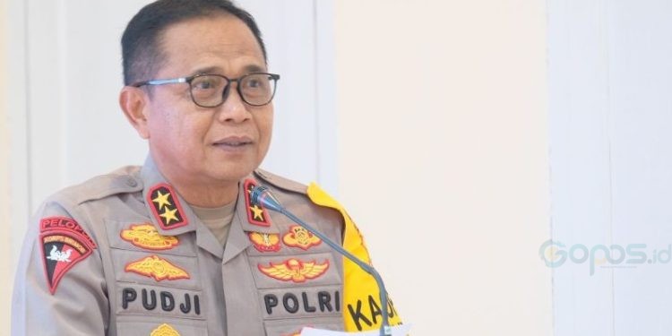Kapolda Gorontalo Irjen Pol Pudji Prasetijanto Hadi.(foto humas polda)