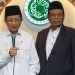 Menteri Agama Nasaruddin Umar (kedua kiri) didampingi Wakil Menteri Agama Muhammad Syafi'i (kiri), Wakil Ketua Umum DP MUI Marsudi Syuhud (ketiga kanan) dan Sekretaris Jenderal DP MUI Amirsyah Tambunan (kanan) memberikan keterangan usai menghadiri rapat Dewan Pimpinan Majelis Ulama Indonesia (MUI) di Kantor MUI Pusat, Jakarta, Selasa (19/11/2024). ANTARA FOTO/Aditya Nugroho/Spt.