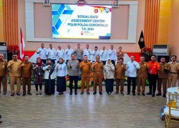 Kegiatan Sosialisasi Assessment Center PNBP Polri Polda Gorontalo. (Foto Humas)