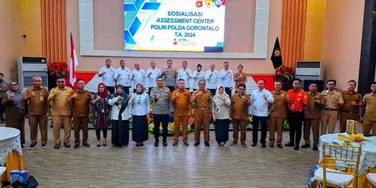 Kegiatan Sosialisasi Assessment Center PNBP Polri Polda Gorontalo. (Foto Humas)