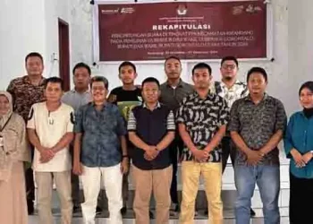 Ketua dan Anggota PPK Kecamatan Kwandang, Kabupaten Gorontalo Utara