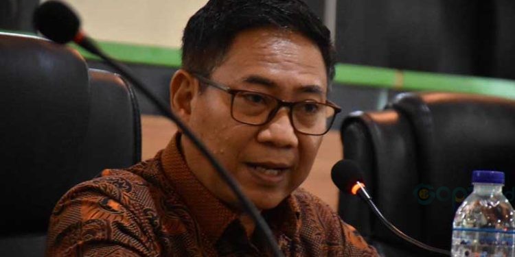 Pjs Bupati Gorontalo Syukri Botutihe.(Foto Humas)