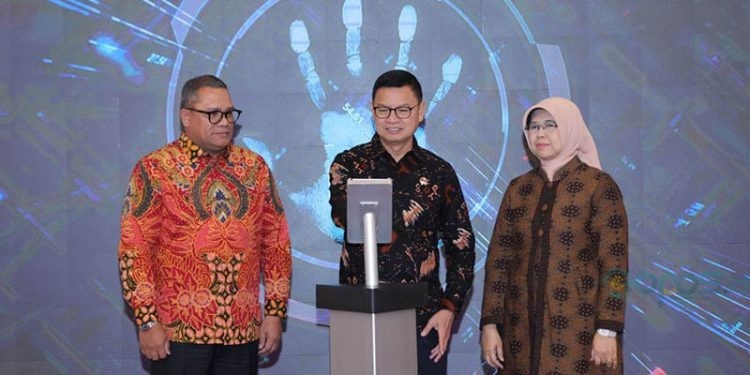 Penandatangan Kerja Sama UNG dan BPOM RI terkait program Pangan Aman Goes To Campus MBKM Perguruan Tinggi.