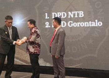Ketua DPD IKADIN Gorontalo Duke Arie Widagdo mengungkapkan ucapan terima kasih atas keaktifan para advokat IKADIN Gorontalo. Hal itu DPD Ikadin Provinsi Gorontalo terpilih sebagai pemenang Award nominasi kategori sebagai DPD aktif Hubungan Eksekutif, Legislatif dan Yudikatif.