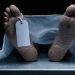 Dead body with an blank tag. Coronavirus victim. (Pixabay).