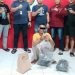 YP (28) tersangka pembunuhan Haris Nisabu saat diamankan di Polres Gorontalo.(Istimewa)