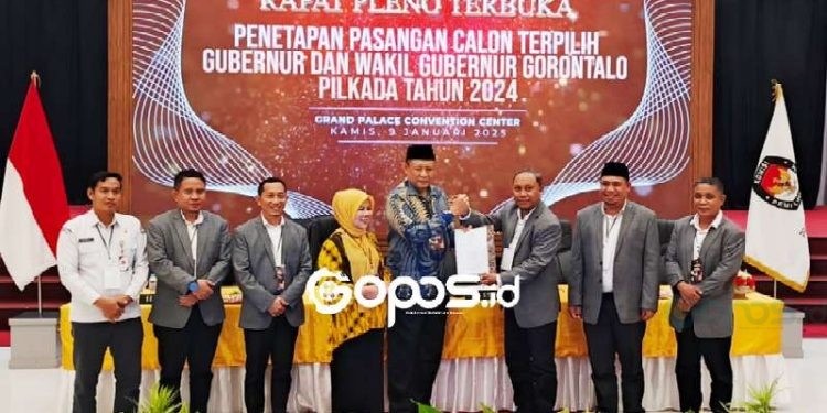KPU Tetapkan Gusnar Idah Sebagai Gubernur dan Wakil Gubernur Terpilih Pilkada 2024