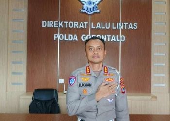 Direktur Lalulintas Polda Gorontalo, Kombes Pol Lukman Cahyono