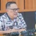 Ketua Komisi III DPRD Kota Gorontalo, Ariston Tilameo saat memimpin rapat kerja pencegahan banjir di Kota Gorontalo, Jumat (31/1/2025)