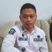 Camat Sipatana Lukman Laisa, saat klarifikasi dugaan pencemaran nama baik terhadap salah satu Lurah di Kecamatan Sipatana, Kota Gorontalo. (Foto:Uki/Gopos)