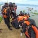Jasad Nunu Hasan (34) korban tewas tenggelam di danau Limboto saat dievakuasi tim SAR Gorontalo, Senin (6/1/2025).(Foto SAR)