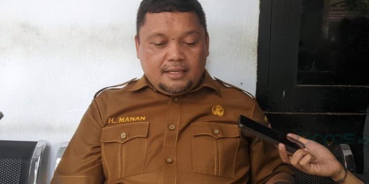 Kepala BKAD Kabupaten Gorontalo, Haryanto Manan.