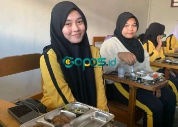 Nabila Saputi Lahabu seorang siswi SMK Tri Dharma Kota Gorontalo