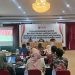 Evaluasi Kinerja SDM Pengawas Adhoc dan Penyusunan Laporan Akhir Divisi SDM, Organisasi, Pendidikan dan Pelatihan Bagi Panwascam Se Kabupaten Bone Bolango Pada Pemilihan Serentak Tahun 2024 di UTC Damhil, Kota Gorontalo, Jumat (17-1-2025).