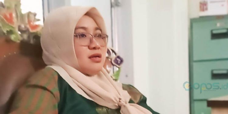 Kepala Bidang Pencegahan dan Pengendalian Penyakit (P2P) Dinas Kesehatan (Dikes) Kabupaten Gorontalo, Noneng Supratina Y. Nasibu