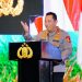 Kapolri Jenderal Pol Listyo Sigit Prabowo berbicara dalam acara Rapat Pimpinan (Rapim) Polri Tahun 2025 di Gedung Tribrata, Jakarta Selatan, Jumat (31/12025). (ANTARA/HO-Divisi Humas Polri)