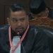Tim penasehat hukum Pasangan Ryan-Budi saat sidang di Mahkamah Konstitusi terkait guatan hasil Pilwako Gorontalo 2024. (tangkapan layar)