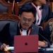 Mahkamah Konstitusi (MK) kembali melaksanakan sidang sengketa hasil Pemilihan Kepada Daerah (Pilkada) Bupati dan Wakil Bupati Bone Bolango di Ruang Sidang Pleno MK, Selasa 23-1-2025.