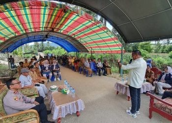 Anggota DPD RI Syarif Mbuinga Terima Aspirasi Warga Sandalan, Taluditi