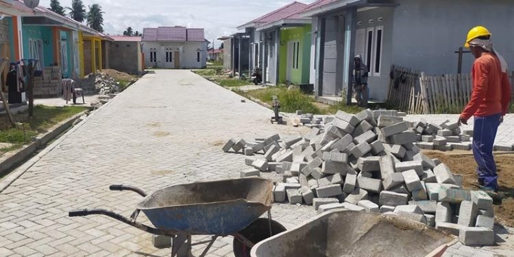 Ilustrasi perumahan di Gorontalo.(Foto FB/Istimewa)