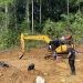 Satu alat berat ditemukan Polisi di lokasi tambang ilegal Popayato, Rabu (22/01/2025) (Istimewa)