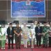 Bupati Merlan S. Uloli saat foto bersama dengan Forkopimda usai Rapat Paripurna DPRD Kabupaten Bone Bolango dalam rangka Pengambilan Sumpah/Janji Pimpinan DPRD Bone Bolango Masa Jabatan 2024-2029 di Auditorium DPRD, Jumat (13/9/2024).