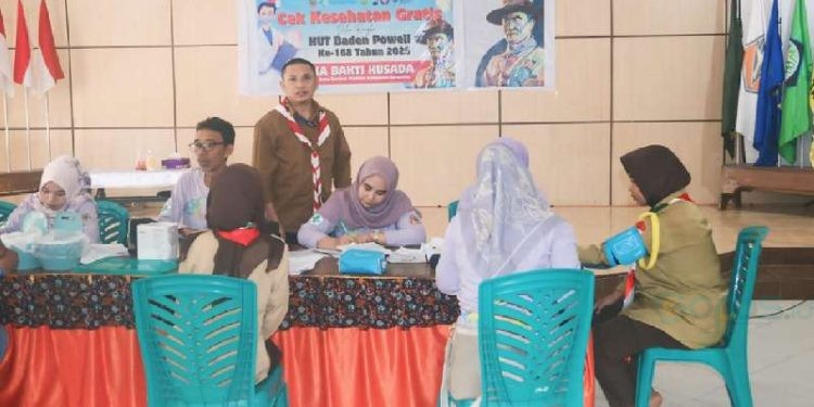 Melalui Saka Bakti Husada, Dinas Kesehatan Kabupaten Gorontalo Sosialisasikan CKG