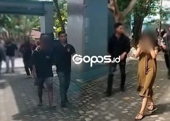 Sejumlah pasangan bukan suami istri diamankan Polda Gorontalo pada pelaksanaan OPS Pekat Otanaha, Kamis (27-2-2025).