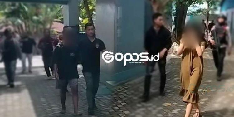 Sejumlah pasangan bukan suami istri diamankan Polda Gorontalo pada pelaksanaan OPS Pekat Otanaha, Kamis (27-2-2025).
