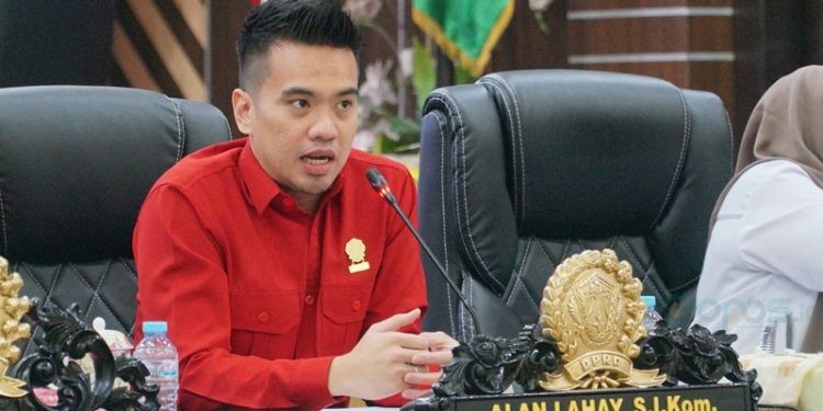 Wakil Ketua Komisi II DPRD Kota Gorontalo Alan Lahay