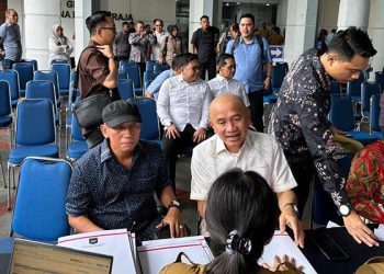 Bupati dan Wakil Bupati Pohuwato terpilih ikut registrasi dan cek kesehatan di Kemendagri, Senin (17/02/2025) (Istimewa)