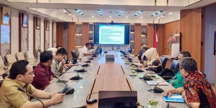 Komisi II DPRD Kota Gorontalo saat mengunjungi KKP dalam rangka mengawal usulan DAK 2026 sektor Kelautan dan Perikanan