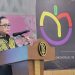 Kepala Perwakilan BI Gorontalo, Bambang Setya Permana, meresmikan Grand Launching Galeri UMKM Olaku, Selasa (18/2/2025). (Anang/Coolturnesia)