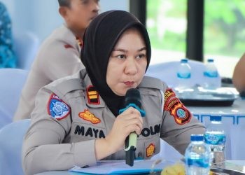 Kasat Lantas Polres Bone Bolango, Iptu Nurmaya Kasim