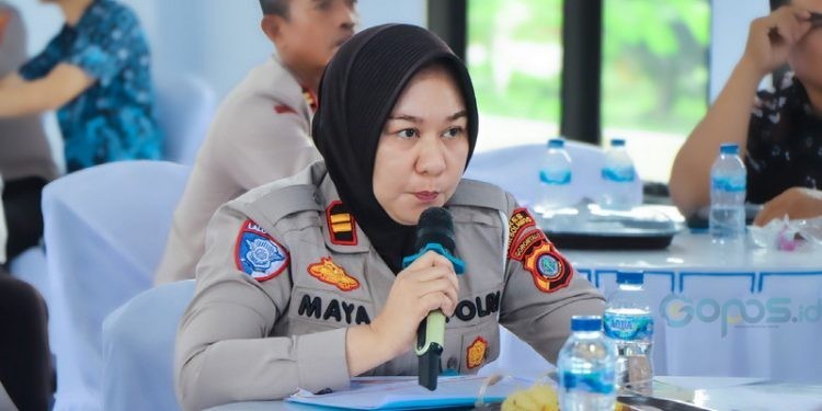 Kasat Lantas Polres Bone Bolango, Iptu Nurmaya Kasim