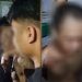 Terduga pelaku curanmor saat diamankan warga.(Istimewa)