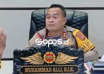 Kapolres Bone Bolango, AKBP Muhammad Alli.