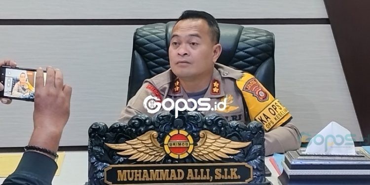 Kapolres Bone Bolango, AKBP Muhammad Alli.