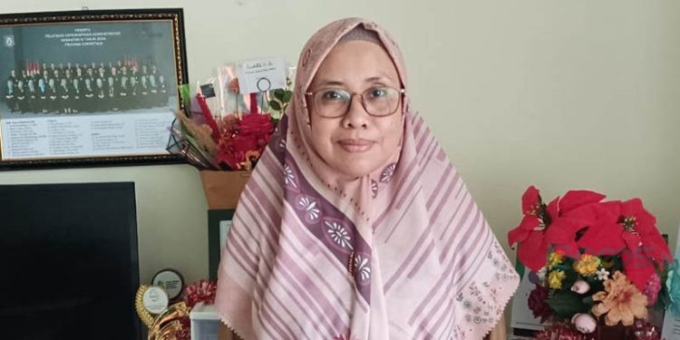Epidemiologi Kesehatan Ahli Madya Dinas Kesehatan Provinsi Gorontalo, Sunarty Labadjo. Foto: Sari/gopos.