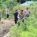 Kapolres Kotamobagu, AKBP Irwanto saat meninjau lahan bergizi di desa Poyowa Kecil, Senin (10/2/2025) (foto : Humas Polres KTG).