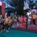 Para peserta lari B'Day Running Pohuwato 5 K dan 10 K mengambil start di kompleks Pohon Cinta, Marisa, Pohuwato