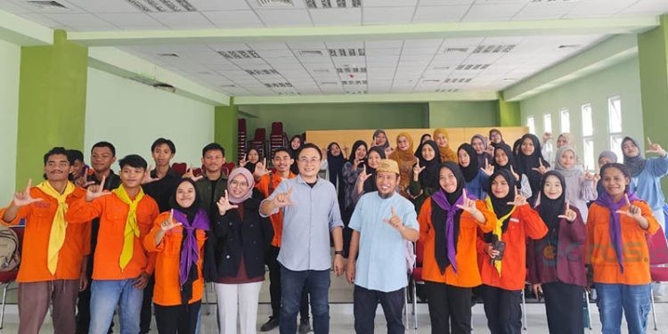 Pelatihan Jurnalistik yang diselenggarakan Mapala Lomaya FSB UNG