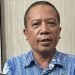 Kepala Desa Hutabohu Rustam Pomalingo diwawancarai usai RDP di DPRD Kabupaten Gorontalo, Selasa (11/2/2025).(Foto Arif Gopos)